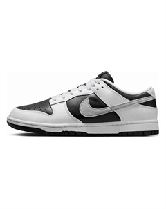 Кроссовки Dunk Anti-Slip Wear-Resistant Low-Top White Black Nike