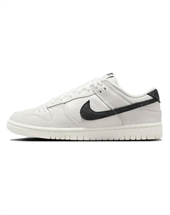 Кроссовки Dunk Low Se White Black Team Red Nike