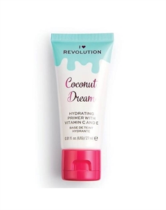 Праймер увлажняющий Coconut Dream Hydrating Primer With Vitamin C And E 28 I heart revolution