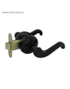 Защелка дверная Димитровград «Зенит» 2.02, черная Зенит химмаш