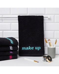 Полотенце махровое Love Life Make up 50*90 бирюзовый,100% хлопок,360 г/м2 Lovelife