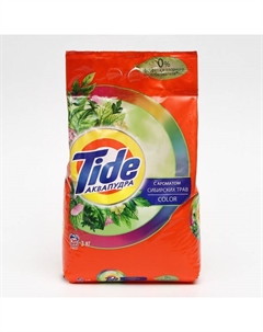 Стиральный порошок Color «Сибирские травы», автомат, 3 кг Tide