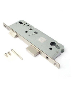 Замок врезной б/руч. Апекс 7000-45-NI, цвет никель, 45 мм б/о под ц/м, м/о 92 мм Apecs