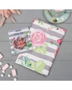 Набор "Spring time" полотенце, формочки для печенья Этель