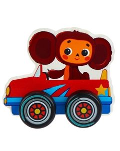 Игрушка деревянная, каталка «Союз мультфильм» 12 см Буратино