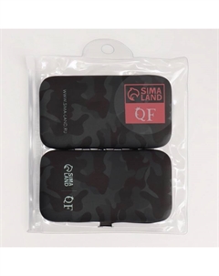 Набор маникюрный MILITARY, 6 предметов, в футляре, камуфляж Qf