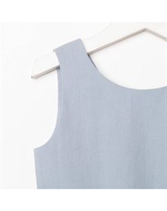 Комплект для девочки (майка и шорты), размер 32 (110-116 см), голубой Kaftan