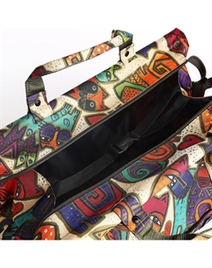 Сумка дорожная на молнии, наружный карман, длинный ремень, бежевая, оранжевая Lucky mark