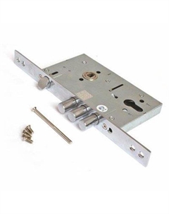 Замок врезной тяж. Апекс Premier T-52-CR без ц/м, цвет хром Apecs