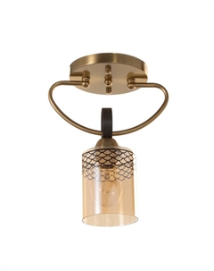 Люстра «Океан» 1×40 Вт Е27 латунь 22×15×28 см Bayerlux