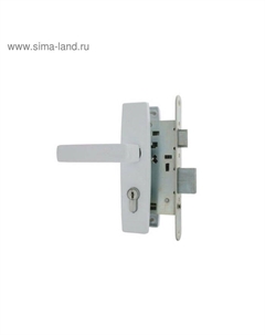 Замок врезной Димитровград «Зенит» ЗВ4-3.04, м/о 55 мм, с/руч, белый Зенит химмаш