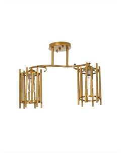 Люстра «Элизабет» 2×40 Вт Е27 золото Bayerlux