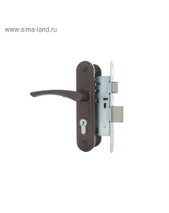 Замок врезной Димитровград «Зенит» ЗВ4-3.07, м/о 55 мм, с/руч, цвет медь Зенит химмаш