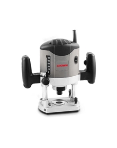 Фрезер CT11012, 1050 Вт, 12000-30000 об/мин, 0-50 мм, цанга 6/8 мм Crown