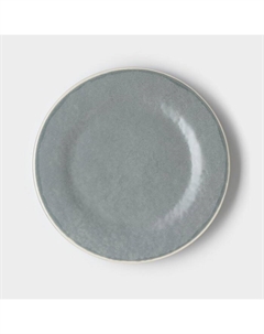 Тарелка Effetto, d=24 см, фарфор, серая Хорекс