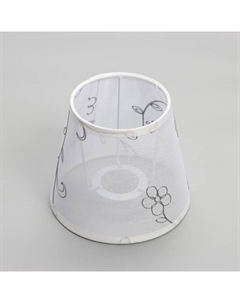 Абажур, Е27, белый, 15×15×13 см Bayerlux