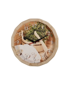 Часы банные бочонок "Банные штучки" Добропаровъ