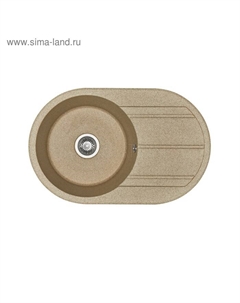 Мойка кухонная «Амира», цвет песочный Aquaton