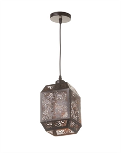 Светильник «Кэлшот» (Бабочки) 1×40 Вт Е27 черный 13×13×20+100 см Bayerlux