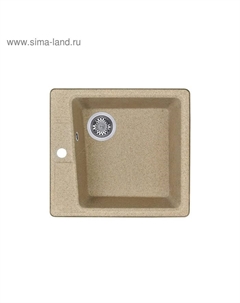 Мойка кухонная «Парма», цвет песочный Aquaton