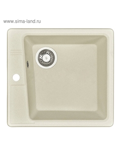 Мойка кухонная «Парма», цвет жемчуг Aquaton