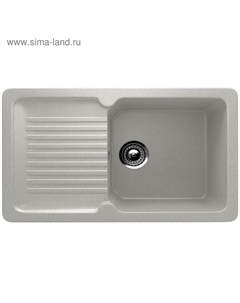 Мойка кухонная Ulgran U506-310, 770×495 мм, серая
