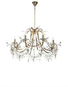 Люстра «Севилья» 8хЕ14 40 Вт золото 86×86×118 см Bayerlux