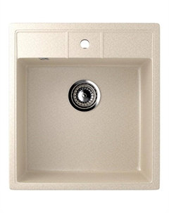 Мойка кухонная Ulgran U406-328, 500×445 мм, бежевая