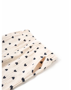 Брюки из муслина для девочки «Сердечки», рост 122 см Kaftan