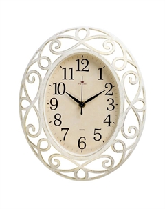 Часы настенные, интерьерные "Витки", бесшумные, 31 х 26 см Рубин