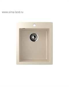 Мойка кухонная Ulgran U404-328, 495 х 420 мм, цвет бежевый