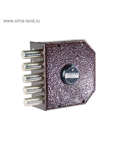 Замок накладной "", ЗНС 2"У", 075, без ответной планки, 3 ключа Senat