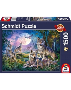 Пазл «Волчья стая», 1500 элементов Schmidt