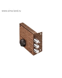 Замок накладной «» Кремень 1.04.52.5.5 б/о, 112×104×20 мм, 5 ключей Эльбор