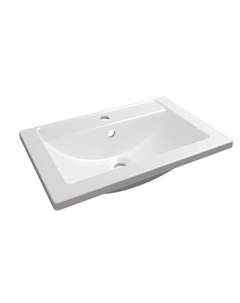 Раковина Paola Mario, полувстраиваемая, 60 см, прямоугольная