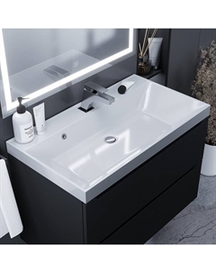 Раковина Uperwood Classic, мебельная, 80 см, прямоугольная