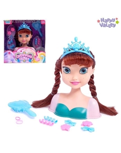 Кукла-манекен для создания причёсок «Сказочный образ Анны» Happy valley