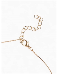 Кулон на цепочке «Жемчужина», белый в золоте, 39 см Qf