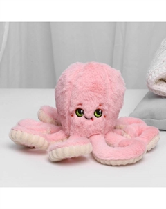 Мягкая игрушка «Осьминог», цвет розовый, 24 см Milo toys