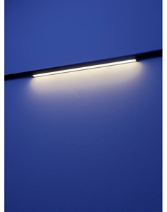 Трековый светильник FTL-002, серия Flat, 20 Вт, 48 В, 4000К, IP20, 600 мм, чёрный, свечение нейтральное белое Luazon lighting