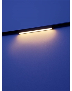 Трековый светильник FTL-001, серия Flat, 10 Вт, 48 В, 3000К, IP20, 300 мм, чёрный, свечение тёплое белое Luazon lighting