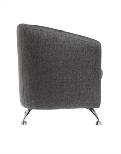 Кресло «» Bo, 760×620×700 мм, рогожка melange Клик мебель