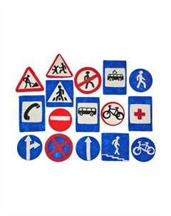 Набор дидактический «Дорожные знаки», 11 деталей Liplip