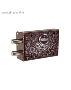 Замок накладной «», ЗНС 4-2, 112, без ответной планки, двухсторонний, 5 ключей Senat