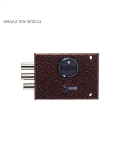 Замок накладной «», ЗНС-6-3, 549, без ответной планки, 3 ключа Senat