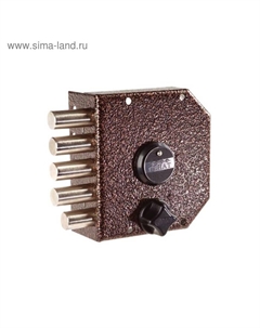 Замок накладной «», ЗНСЗ-4 (ЗНСЗ 3-5), 099, без ответной планки, 5 ключей Senat