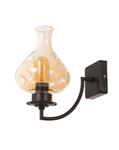 Бра «Ирина» 1×40 Вт Е27 черный 26×15×28 см Bayerlux