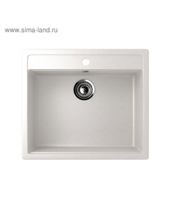Мойка кухонная Ulgran U104-341, 560×495 мм, ультра-белая