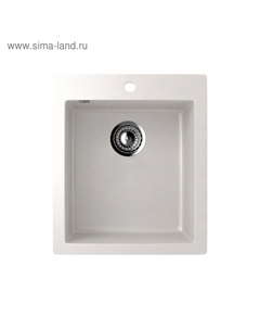 Мойка кухонная Ulgran U404-341, 495×420 мм, ультра-белая