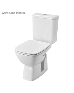 Унитаз компакт Santek «Нео Лайт» косой, 2- реж. арматура, сиденье дюропласт